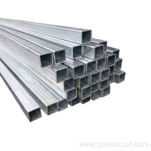 ST52-3 Alloy Galvanized Square Tube